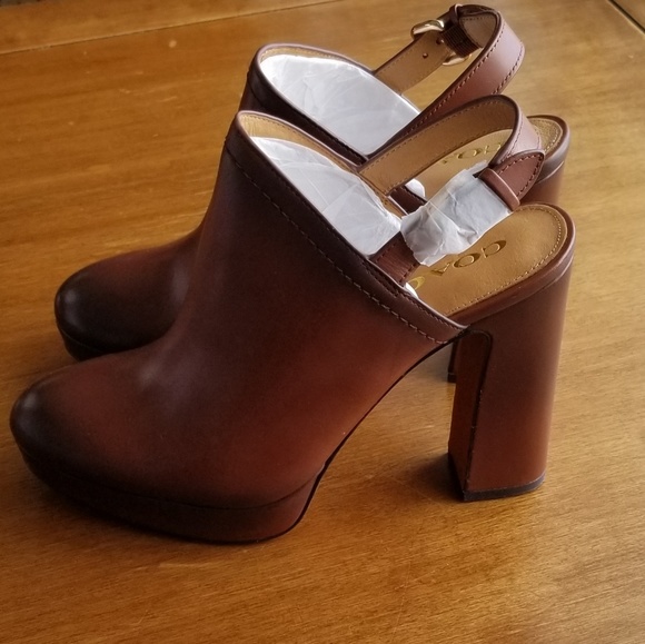 Coach Carmine slingback platform mule - Picture 4 of 8